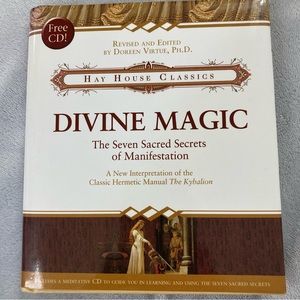 Divine Magic Hay House The 7 Sacred Secrets of Manifestation HB Book w/CD